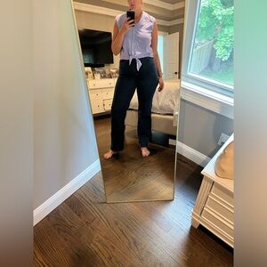 Equipment silk tank with tie waist size L. Great condition never worn.